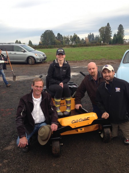 Stark Street Lawn & Garden Donates Cub Cadet Equipment to HFOT