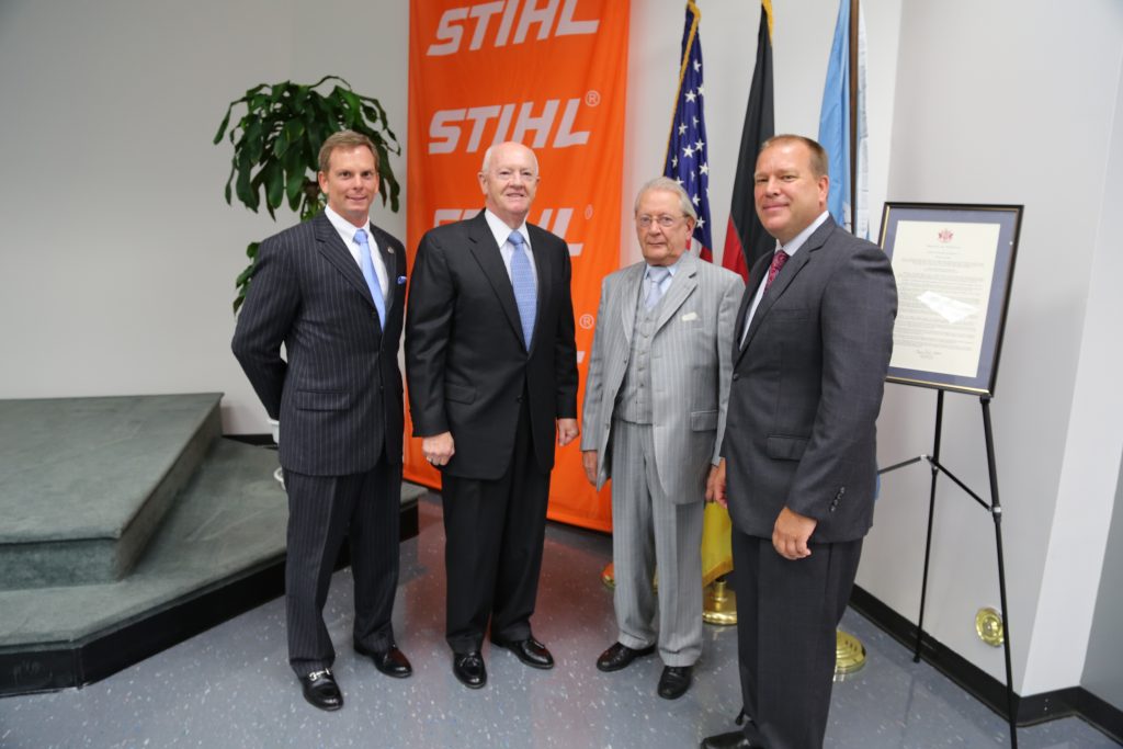 Stihl Chairman Fred Whyte Recognized