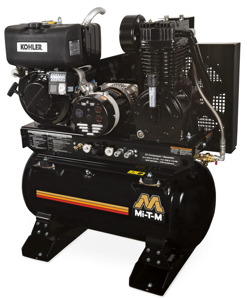 Mi-T-M Diesel Air Compressor/Generator
