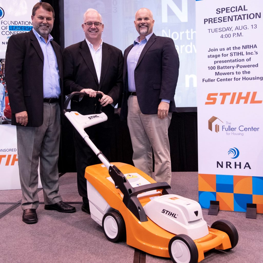 STIHL Inc. Donates Battery Equipment to The Fuller Center for Housing