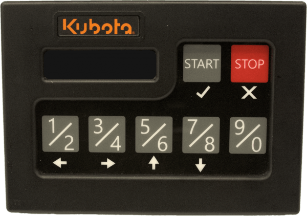 Kubota Keyless Start Keypad