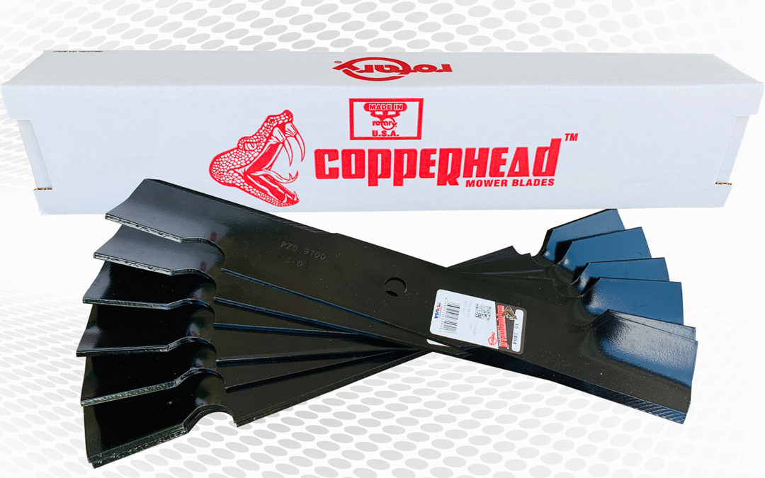 Rotary Copperhead Mower Blade 6-Packs