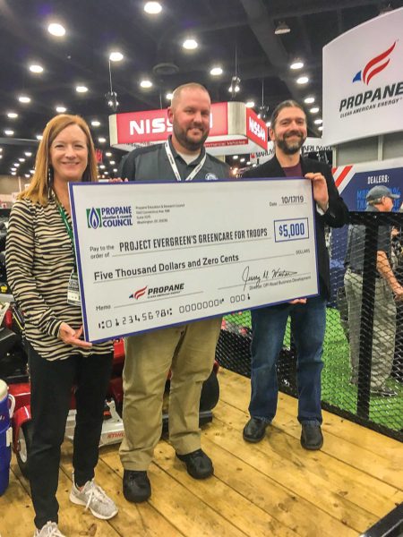 PERC Donates $5,000 To GreenCare For Troops