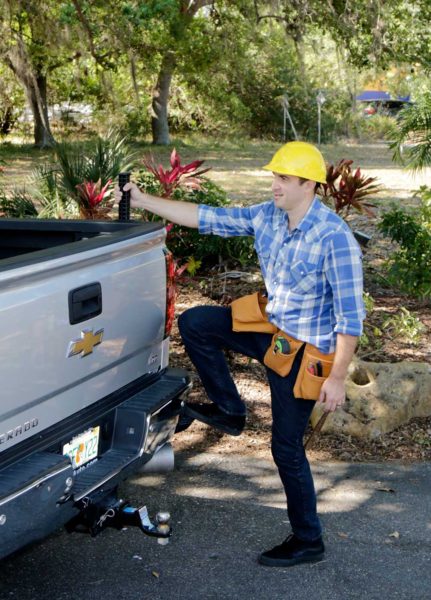 Step-N-Secure Truck Bed Handle, Tiedown Post Accessory