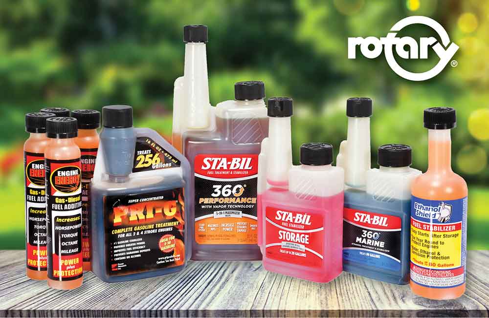 New From Rotary: Fuel Stabilizers, Additives