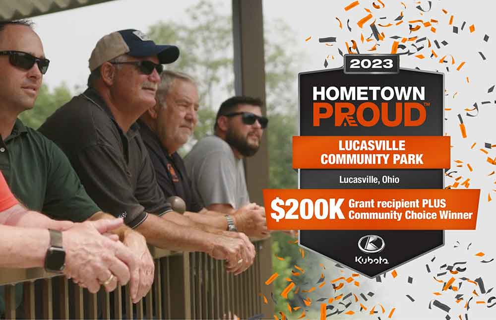 Kubota Awards “Kubota Hometown Proud” Grants