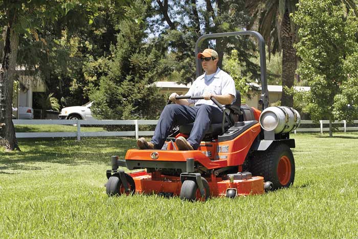 Kubota ZP330 Propane Mower