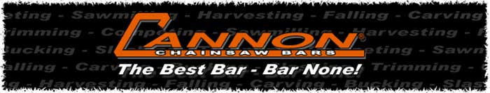 Cannon Bar Works Chain Saw Bars