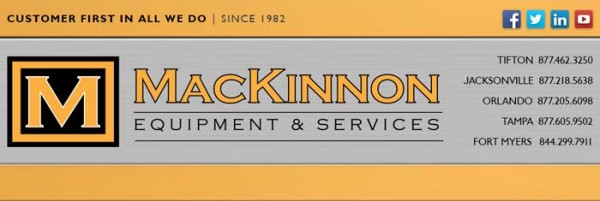 MacKinnon Equipment & Services Is New Distributor