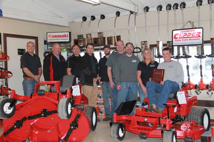 Country Clipper Top Dealer Award Winner