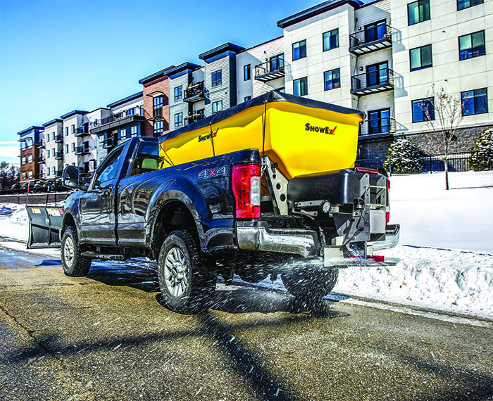 SnowEx Helixx Poly Hopper Spreaders