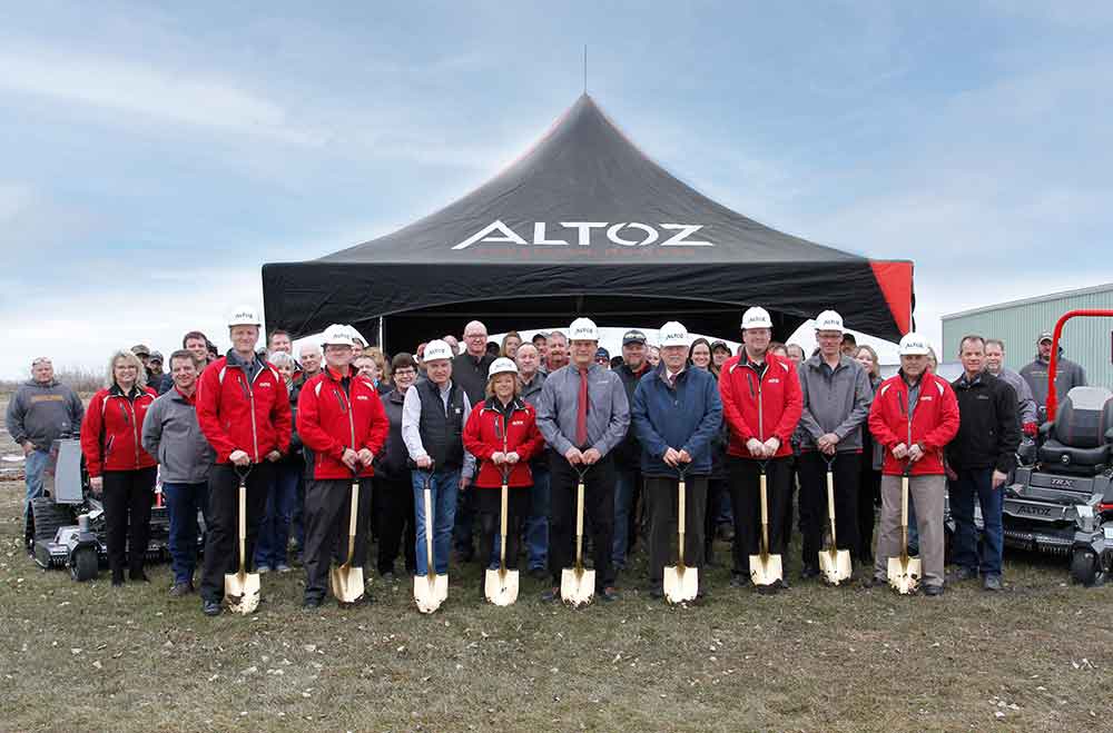 Altoz Holds Groundbreaking Ceremony