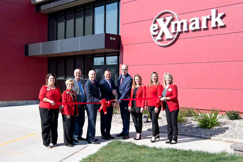 Exmark Hosts Ribbon Cutting