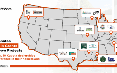 Kubota Announces Hometown Proud Grant Winners