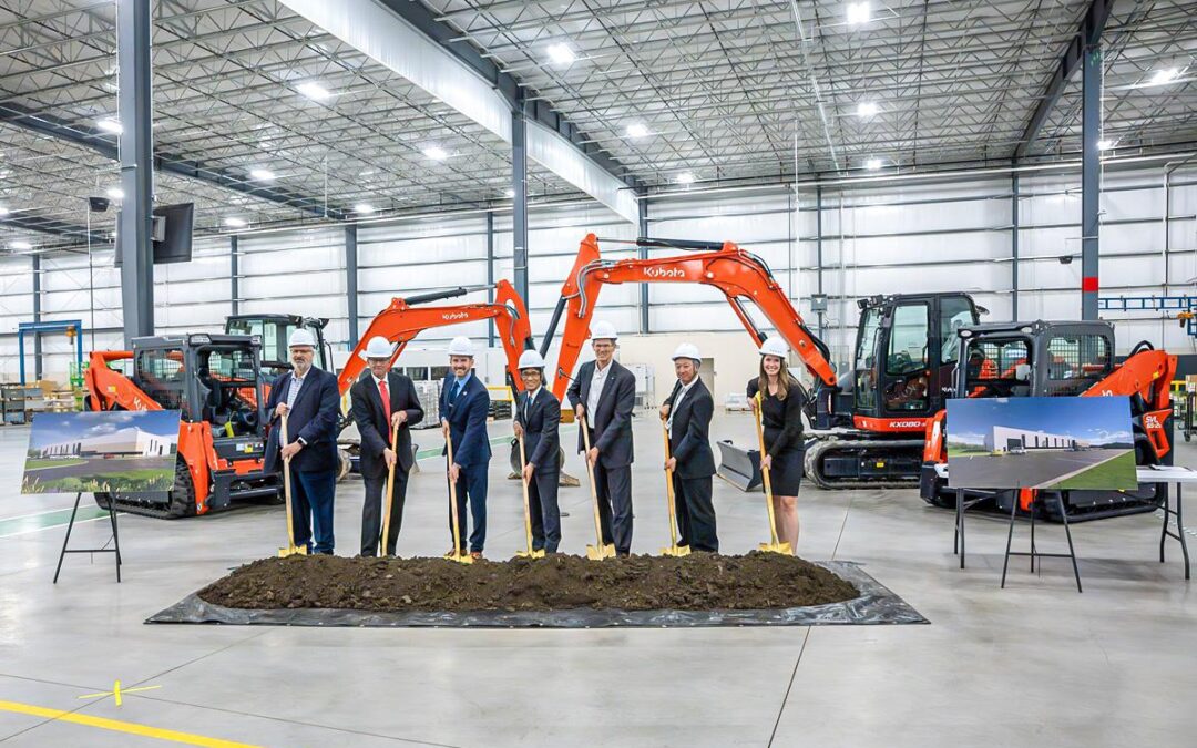 Kubota Breaks Ground On $30 Million R&D Facility In Kansas