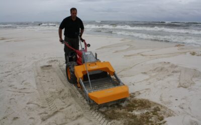 Gravely Rapid E Walk-Behind Helps In Oil Cleanup